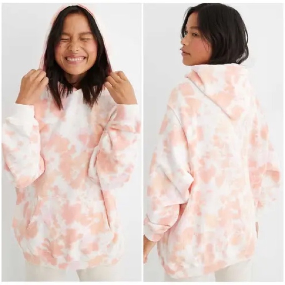 Aerie - Forever Slouchy Hoodie Sweatshirt Size S
